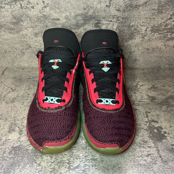 Nike Lebron XX SE Basketball Sneakers FB8974-600 Womens sz 8 Red/Green - Picture 2 of 6